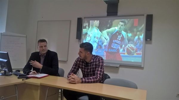 Košarkaš Marko Banić održao studentima predavanje o vrhunskom sportu i košarci